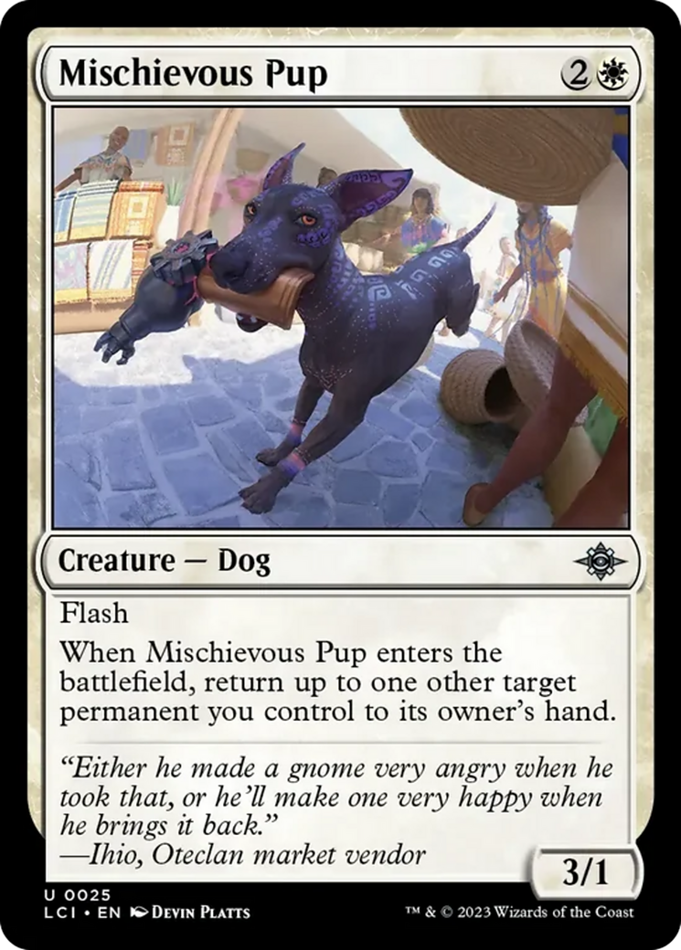 Mischievous Pup [The Lost Caverns of Ixalan] - The Mythic Store | 24h Order Processing