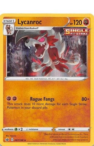 Lycanroc (087/198) [Sword & Shield: Chilling Reign] - The Mythic Store | 24h Order Processing