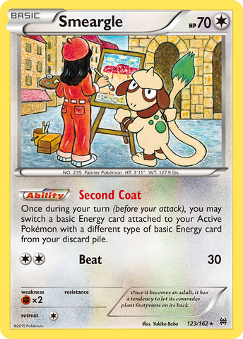 Smeargle (123/162) [XY: BREAKthrough] - The Mythic Store | 24h Order Processing