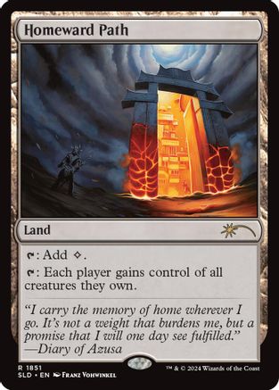Homeward Path (1851) (SLD-1851) - Secret Lair Drop Series - The Mythic Store | 24h Order Processing