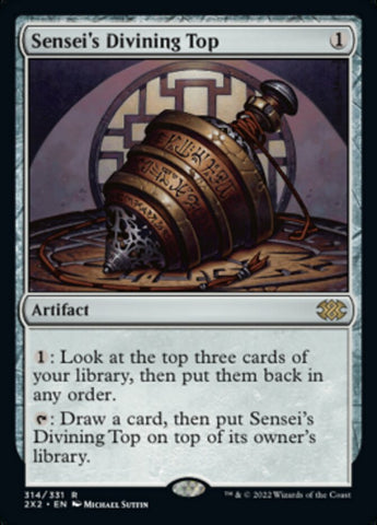 Sensei's Divining Top [Double Masters 2022] - The Mythic Store | 24h Order Processing
