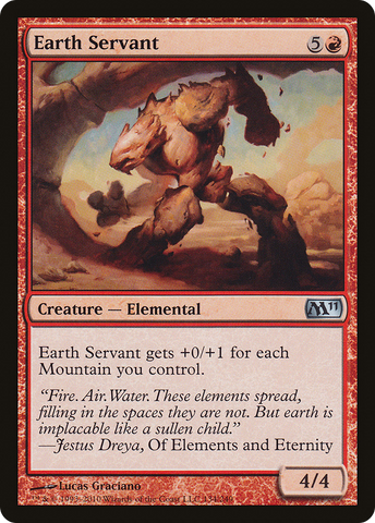 Earth Servant [Magic 2011] - The Mythic Store | 24h Order Processing