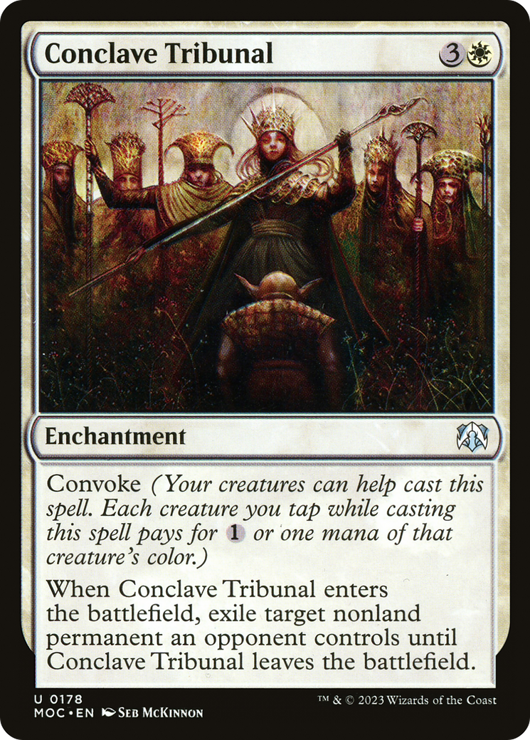 Conclave Tribunal [March of the Machine Commander] - The Mythic Store | 24h Order Processing