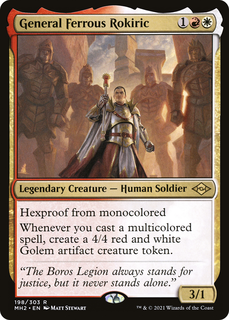 General Ferrous Rokiric [Modern Horizons 2] - The Mythic Store | 24h Order Processing