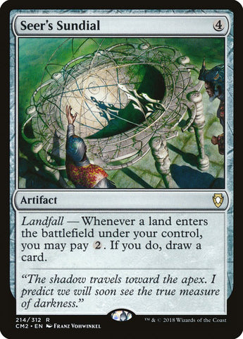 Seer's Sundial [Commander Anthology Volume II] - The Mythic Store | 24h Order Processing