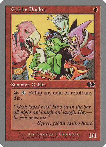 Goblin Bookie [Unglued] - The Mythic Store | 24h Order Processing