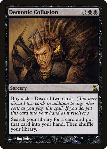 Demonic Collusion [Time Spiral] - The Mythic Store | 24h Order Processing