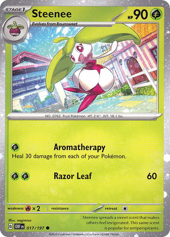 Steenee (017/197) (Cosmos Holo) [Miscellaneous Cards] - The Mythic Store | 24h Order Processing