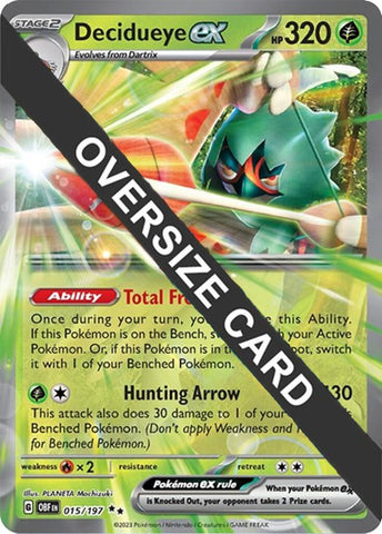 Decidueye ex (015/197) (Jumbo Card) [Miscellaneous Cards] - The Mythic Store | 24h Order Processing