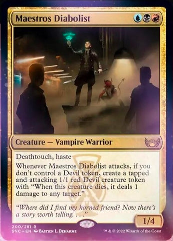 Maestros Diabolist [Streets of New Capenna] - The Mythic Store | 24h Order Processing