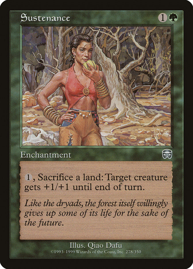 Sustenance [Mercadian Masques] - The Mythic Store | 24h Order Processing