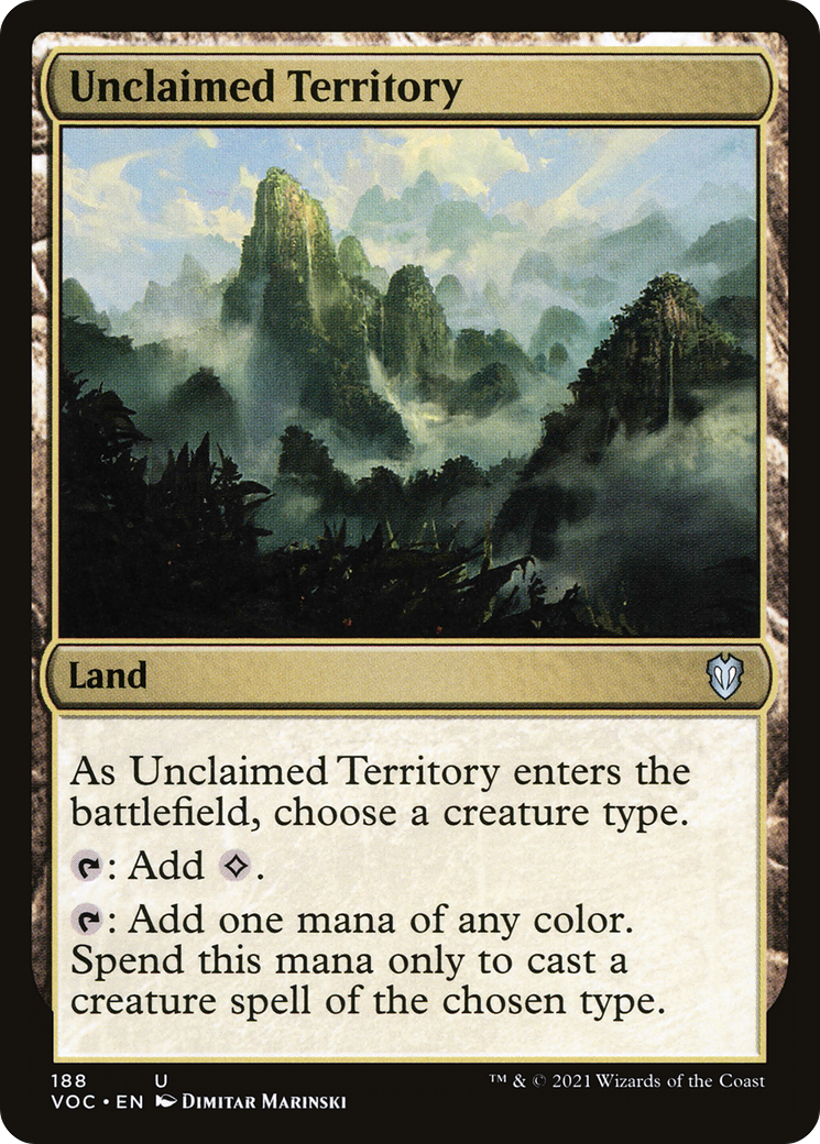 Unclaimed Territory [Innistrad: Crimson Vow Commander] - The Mythic Store | 24h Order Processing