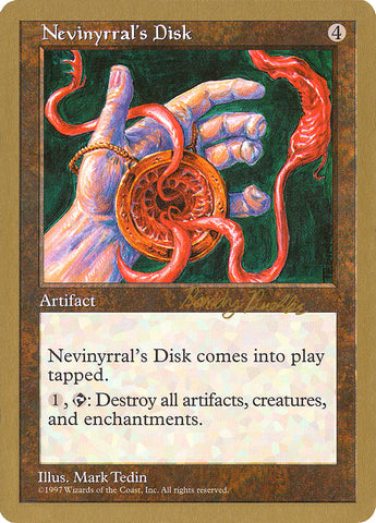 Nevinyrral's Disk (Randy Buehler) [World Championship Decks 1998] - The Mythic Store | 24h Order Processing