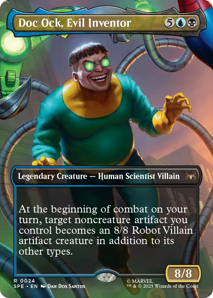 Doc Ock, Evil Inventor (Borderless) [Marvel's Spider-Man: Eternal-Legal] - The Mythic Store | 24h Order Processing