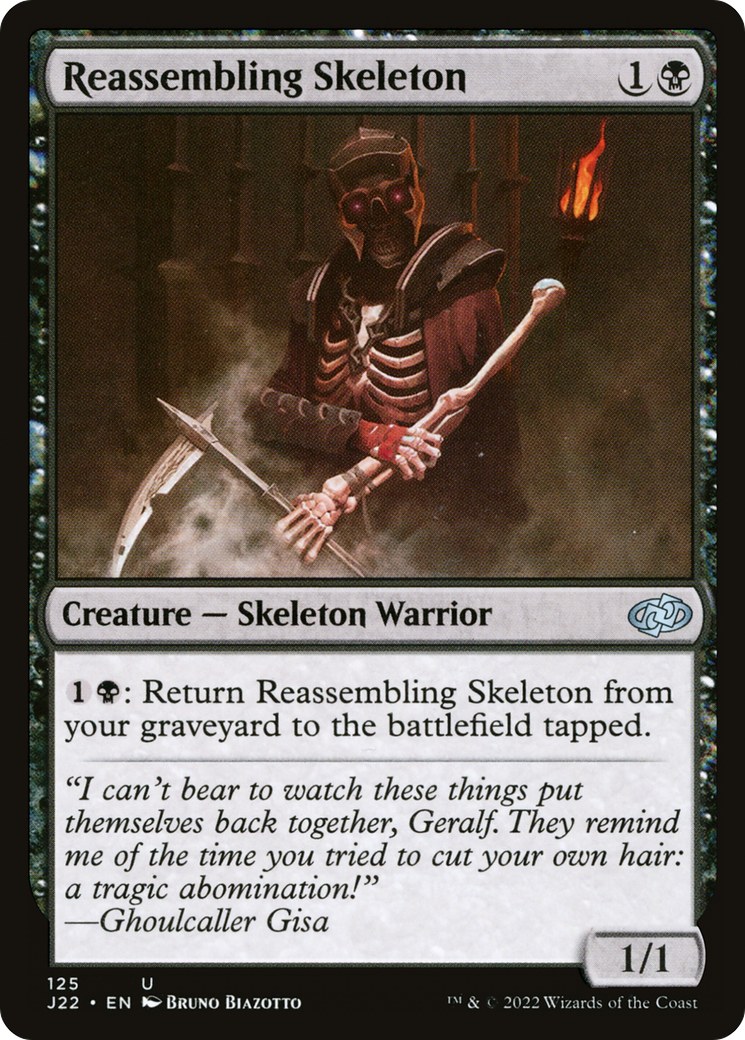 Reassembling Skeleton [Jumpstart 2022] - The Mythic Store | 24h Order Processing