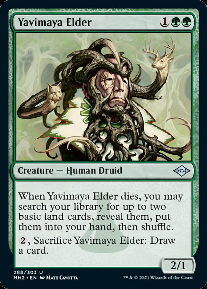 Yavimaya Elder (Foil Etched) [Modern Horizons 2] - The Mythic Store | 24h Order Processing