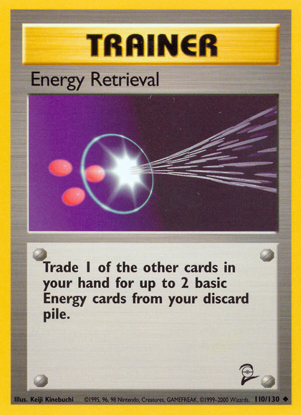 Energy Retrieval (110/130) [Base Set 2] - The Mythic Store | 24h Order Processing