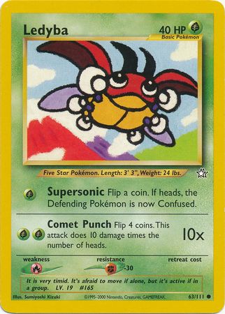 Ledyba (63/111) [Neo Genesis Unlimited] - The Mythic Store | 24h Order Processing