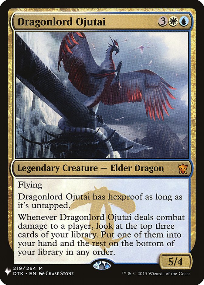 Dragonlord Ojutai [The List] - The Mythic Store | 24h Order Processing