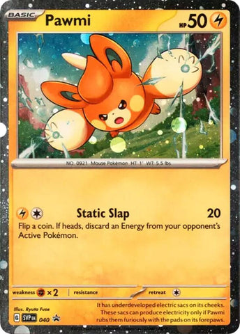 Pawmi (040) (Cosmos Holo) [Scarlet & Violet: Black Star Promos] - The Mythic Store | 24h Order Processing