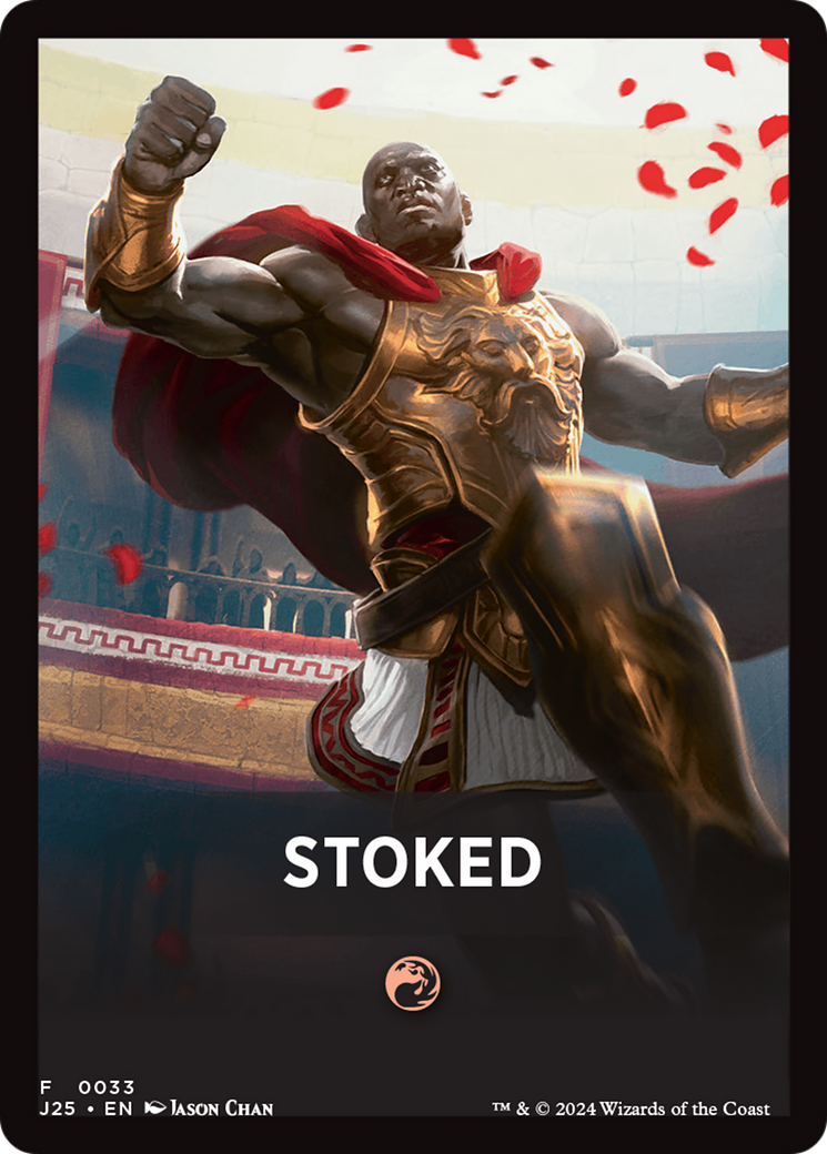 Stoked Theme Card [Foundations Jumpstart Front Cards] - The Mythic Store | 24h Order Processing