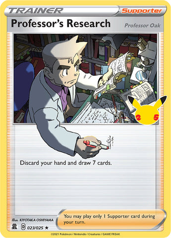 Professor's Research (023/025) [Celebrations: 25th Anniversary] - The Mythic Store | 24h Order Processing