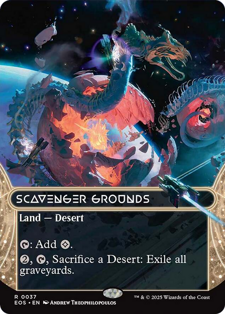 Scavenger Grounds (0037) (Borderless) [Edge of Eternities: Stellar Sights] - The Mythic Store | 24h Order Processing