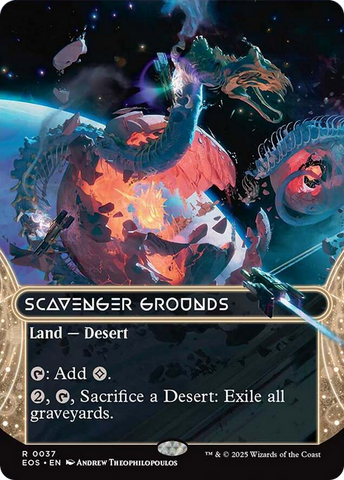Scavenger Grounds (0037) (Borderless) [Edge of Eternities: Stellar Sights] - The Mythic Store | 24h Order Processing