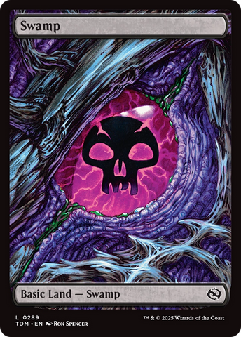Swamp (0289) [Tarkir: Dragonstorm] - The Mythic Store | 24h Order Processing