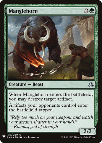 Manglehorn [Mystery Booster] - The Mythic Store | 24h Order Processing
