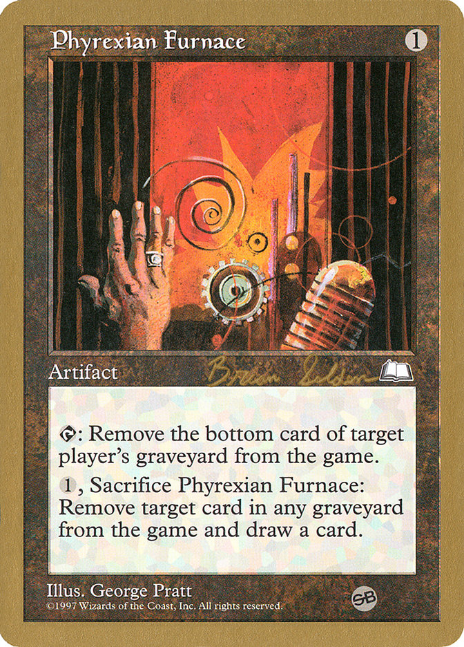 Phyrexian Furnace (Brian Selden) (SB) [World Championship Decks 1998] - The Mythic Store | 24h Order Processing