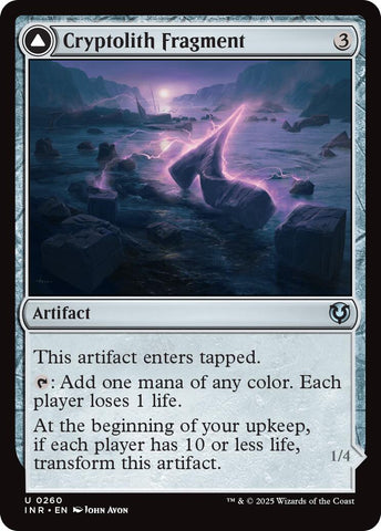 Cryptolith Fragment // Aurora of Emrakul [Innistrad Remastered] - The Mythic Store | 24h Order Processing