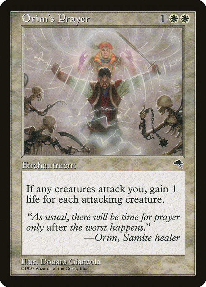 Orim's Prayer [Tempest] - The Mythic Store | 24h Order Processing