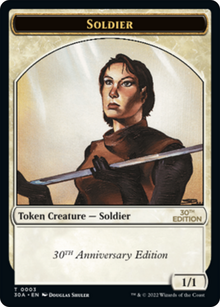 Soldier Token [30th Anniversary Tokens] - The Mythic Store | 24h Order Processing