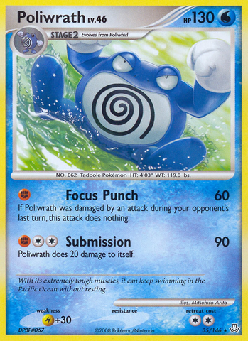 Poliwrath (35/146) [Diamond & Pearl: Legends Awakened] - The Mythic Store | 24h Order Processing