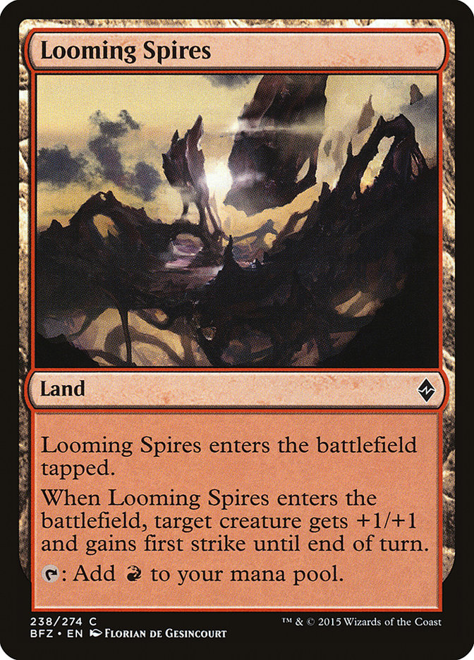 Looming Spires [Battle for Zendikar] - The Mythic Store | 24h Order Processing
