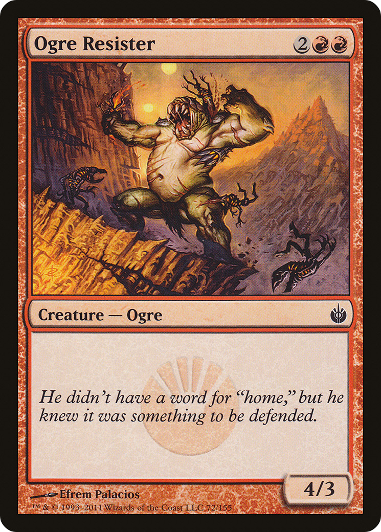 Ogre Resister [Mirrodin Besieged] - The Mythic Store | 24h Order Processing