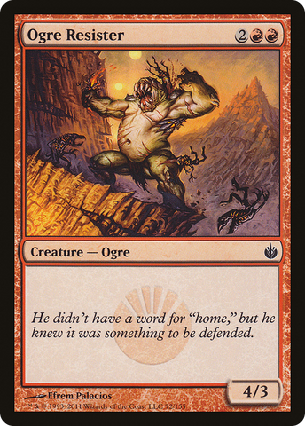 Ogre Resister [Mirrodin Besieged] - The Mythic Store | 24h Order Processing