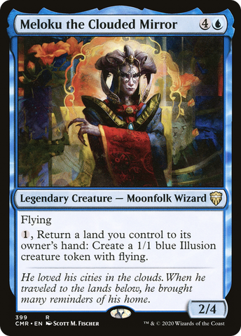 Meloku the Clouded Mirror [Commander Legends] - The Mythic Store | 24h Order Processing
