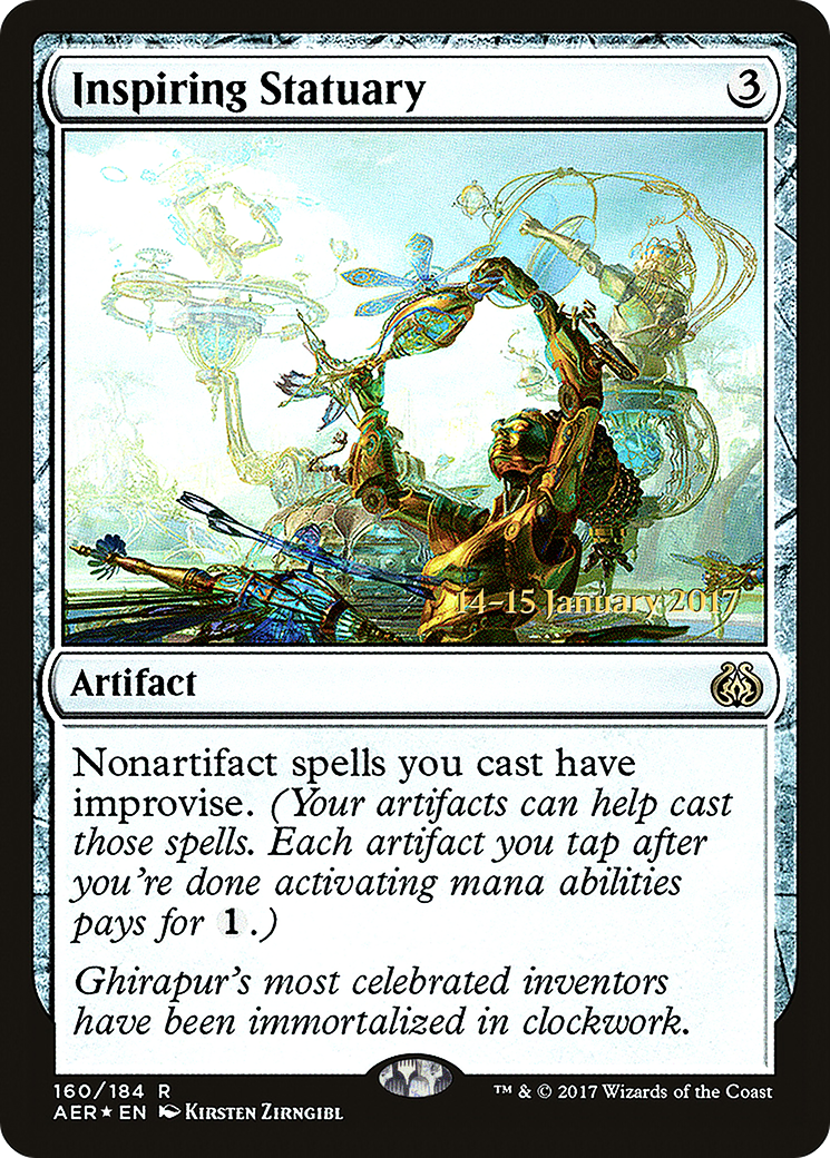Inspiring Statuary [Aether Revolt Prerelease Promos] - The Mythic Store | 24h Order Processing