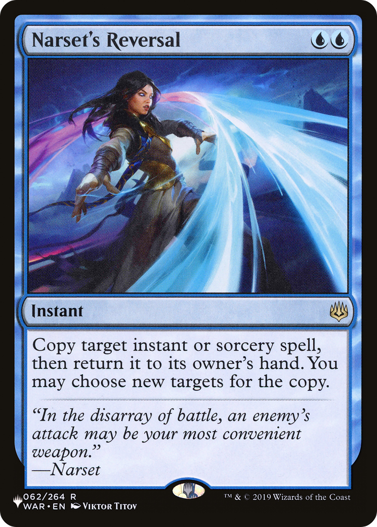 Narset's Reversal [The List] - The Mythic Store | 24h Order Processing