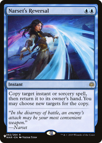 Narset's Reversal [The List] - The Mythic Store | 24h Order Processing