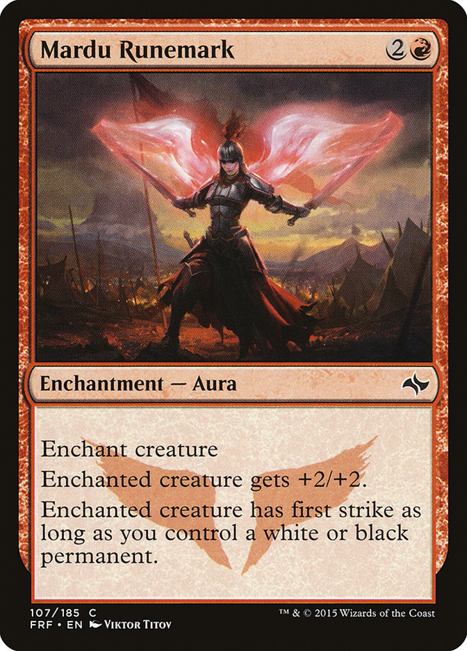 Mardu Runemark [Fate Reforged] - The Mythic Store | 24h Order Processing