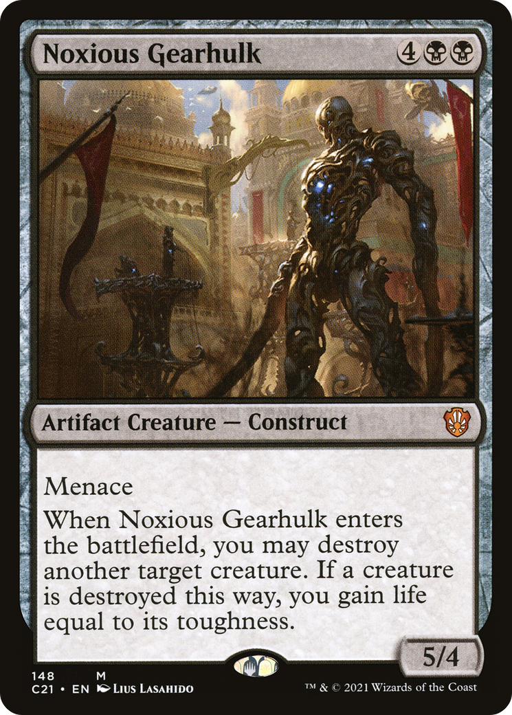 Noxious Gearhulk [Commander 2021] - The Mythic Store | 24h Order Processing