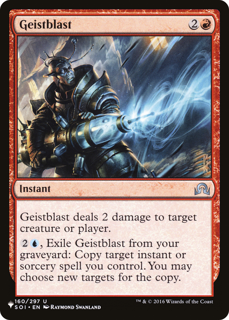 Geistblast [The List] - The Mythic Store | 24h Order Processing