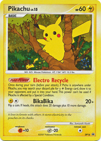Pikachu (DP16) [Countdown Calendar Promos] - The Mythic Store | 24h Order Processing