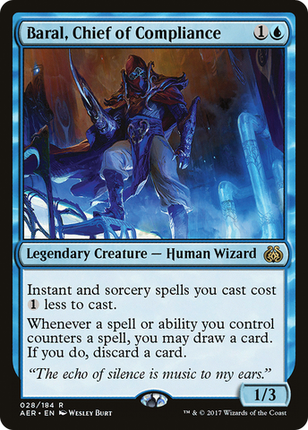 Baral, Chief of Compliance [Aether Revolt] - The Mythic Store | 24h Order Processing