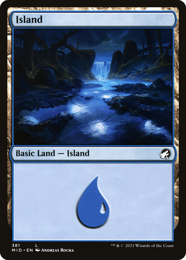 Island (381) [Innistrad: Midnight Hunt] - The Mythic Store | 24h Order Processing