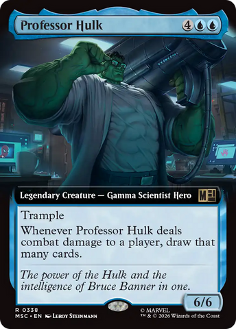 Professor Hulk (Extended Art) [Marvel Super Heroes Commander] - The Mythic Store | 24h Order Processing
