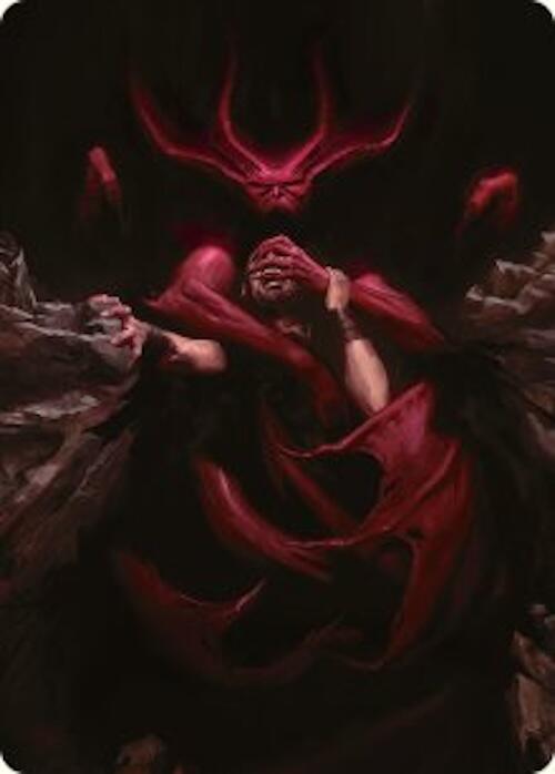 Infernal Grasp Art Card [Innistrad Remastered Art Series] - The Mythic Store | 24h Order Processing